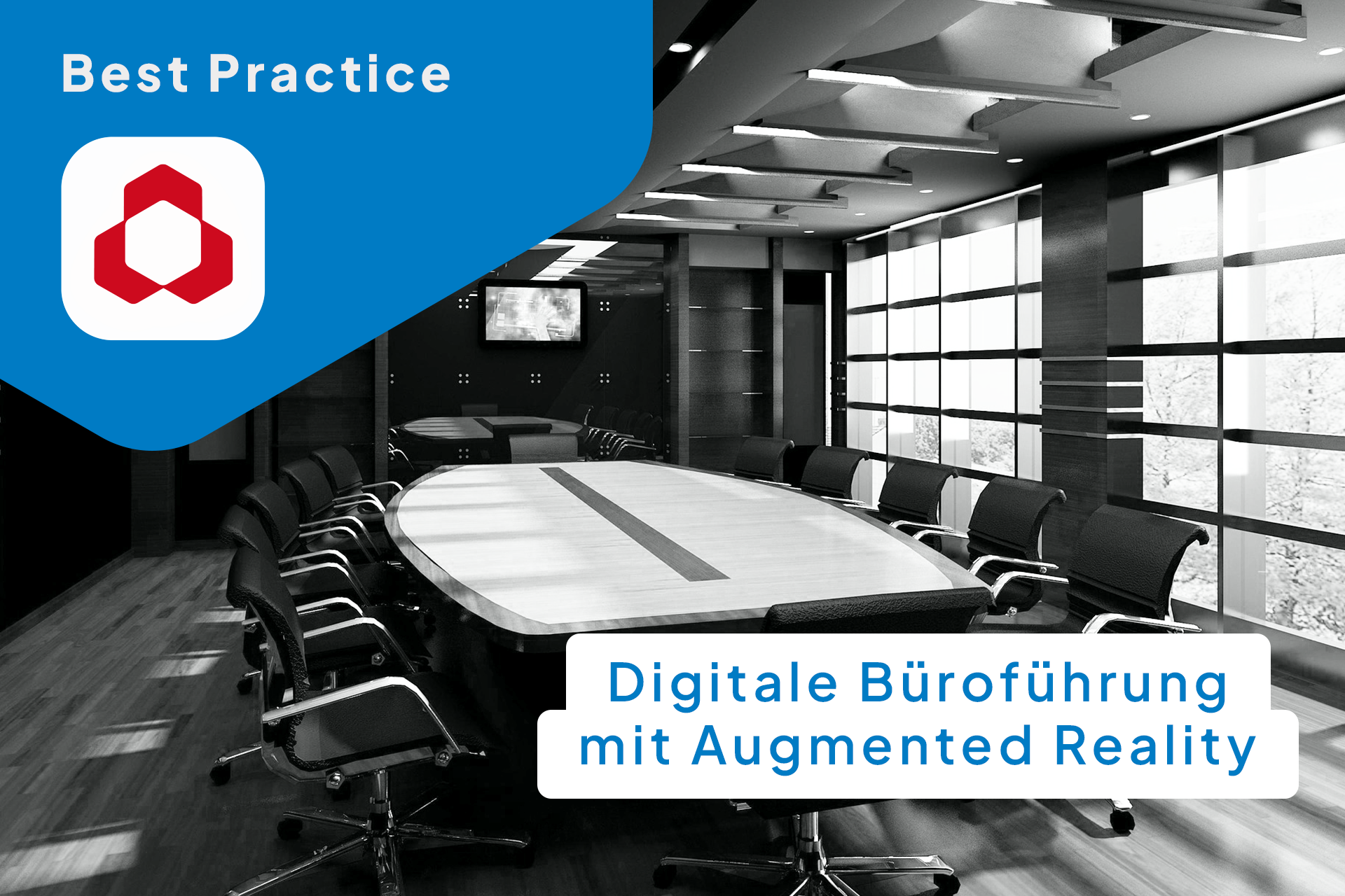 AR als digitaler Büroführer im Büro