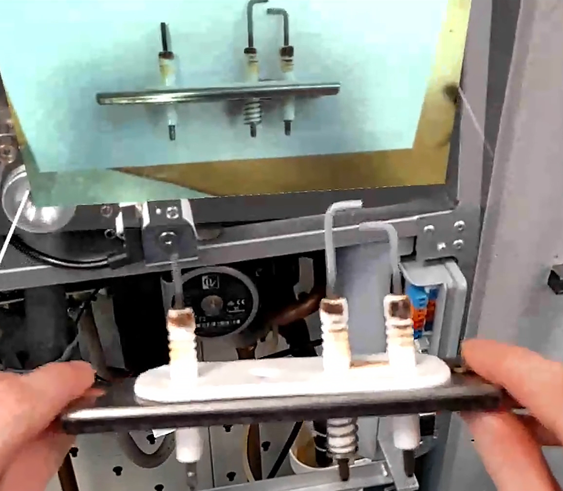 Arbeitsschritt: Kontrolle des Bauteils