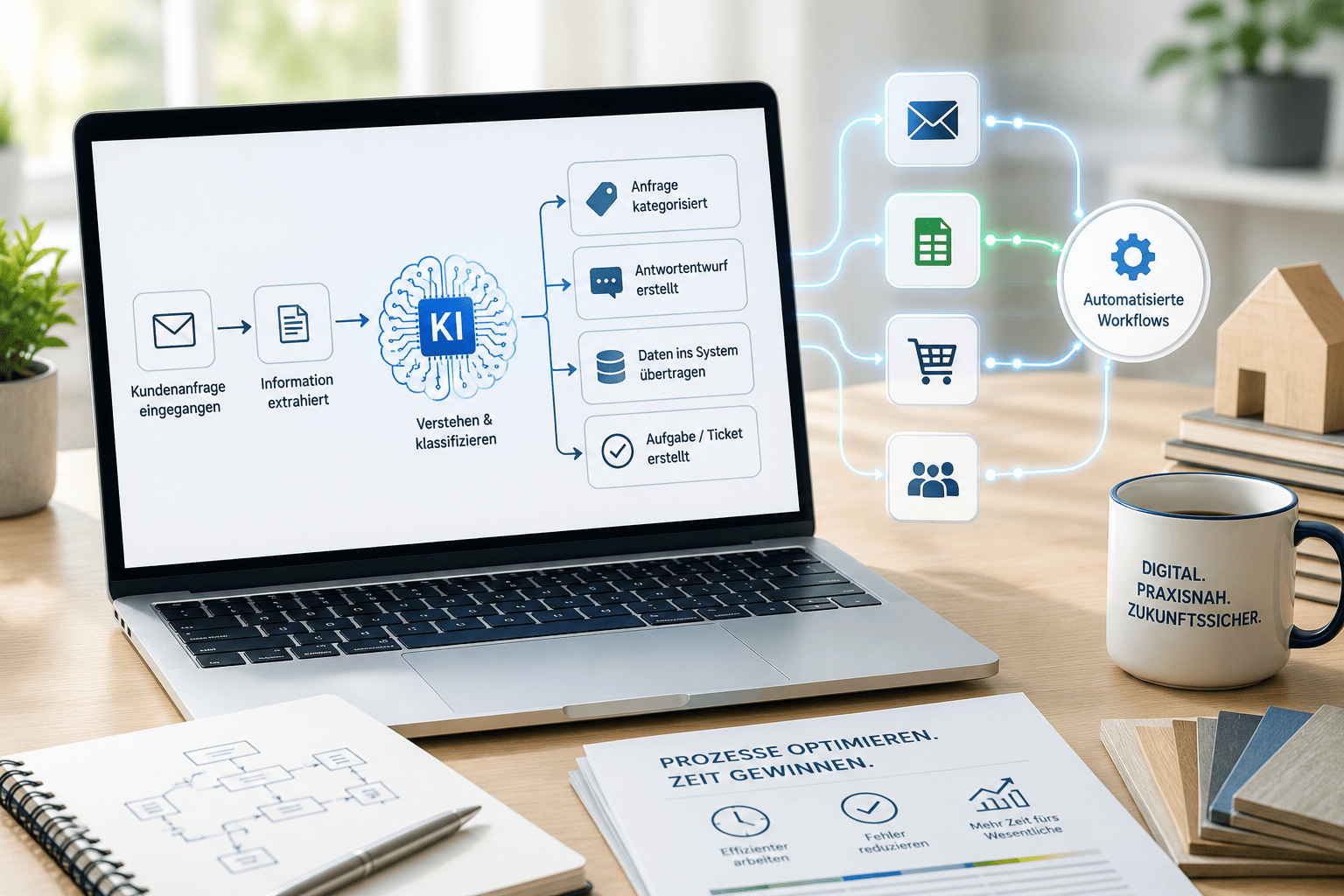 KI trifft Prozessautomatisierung: Smarte Workflows ohne große IT-Abteilung